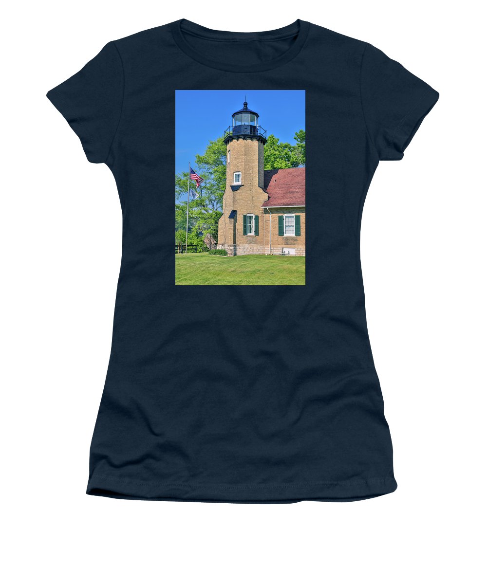 White River Light Michigan - Women's T-Shirt