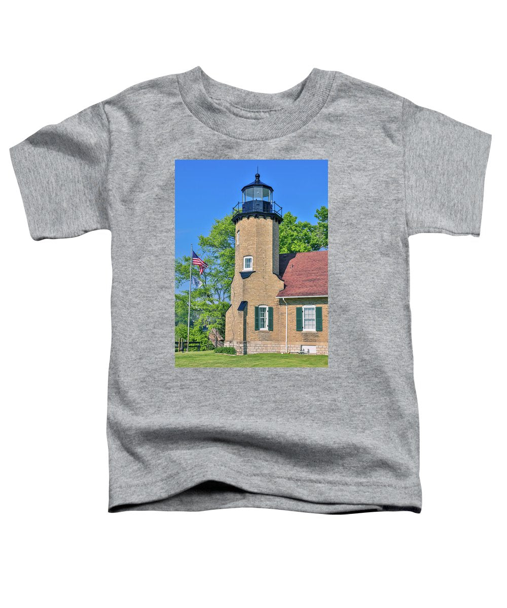 White River Light Michigan - Toddler T-Shirt