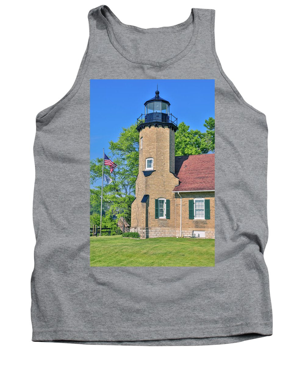 White River Light Michigan - Tank Top