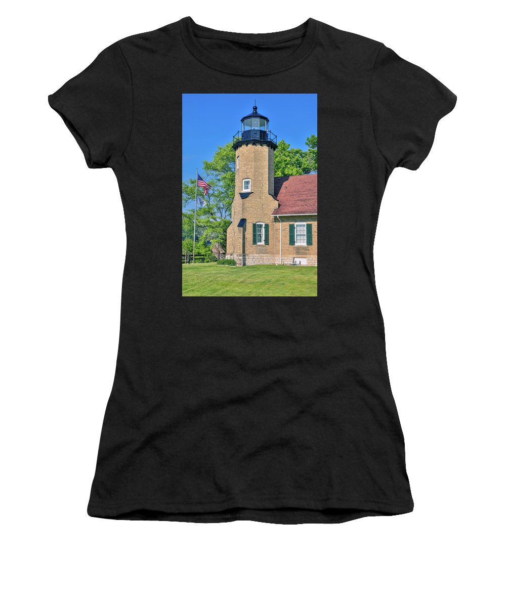 White River Light Michigan - Women's T-Shirt