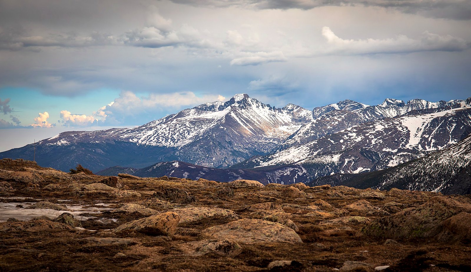 Trail Ridge Road Rocky Mountain National Park tundra landscape photography print by Dan Sproul