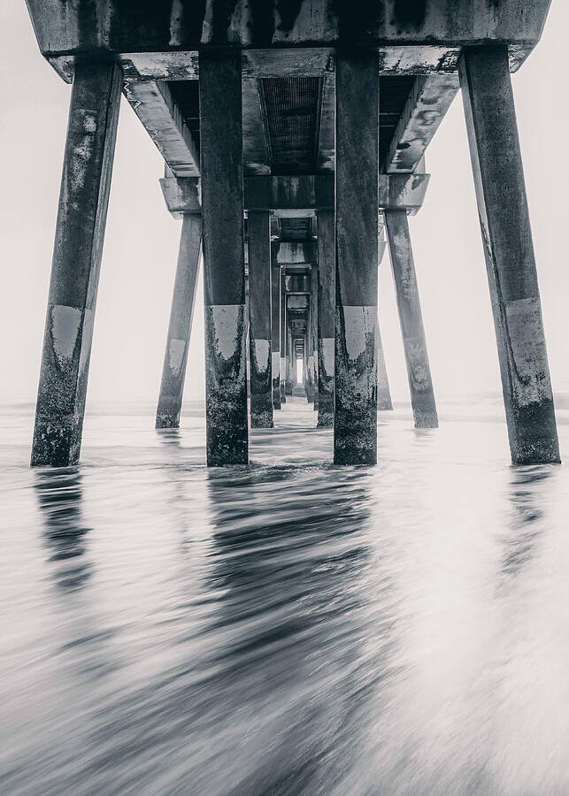 Jennette's Pier Outer Banks long exposure coastal photography by Dan Sproul