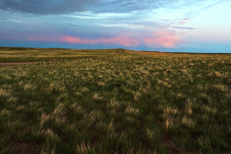 Prairie Sunset expansive landscape print by Dan Sproul