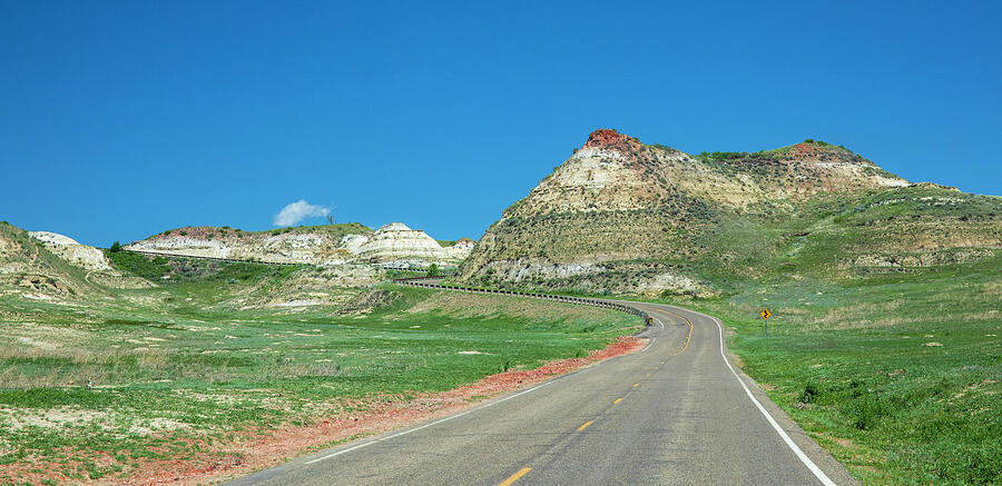 Theodore Roosevelt National Park Road expansive landscape print by Dan Sproul